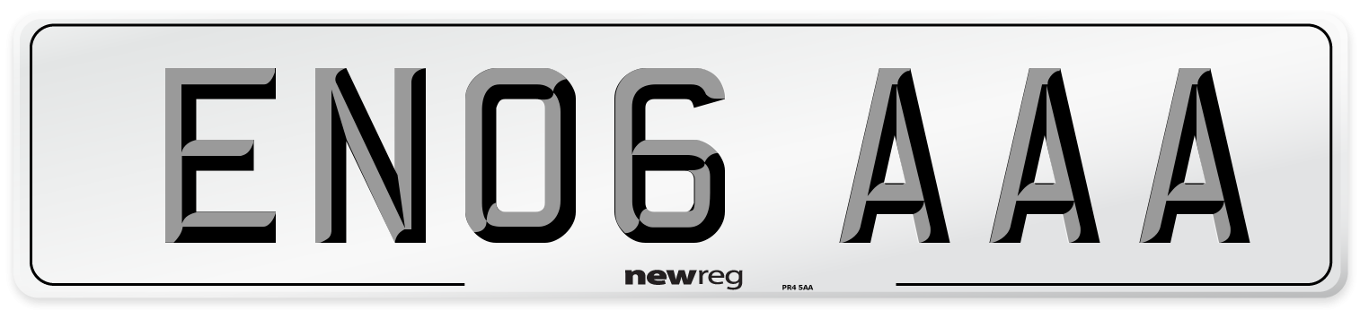 EN06 AAA Number Plate from New Reg